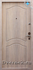 Cтальная дверь с отделкой коробки МДФ