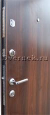 Образец металлической двери с порошковым напылением
