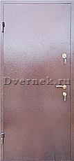 Образец стальной двери с порошковым напылением Классика-2 