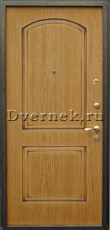 Образец стальной двери с порошком Классика-2 внутренняя